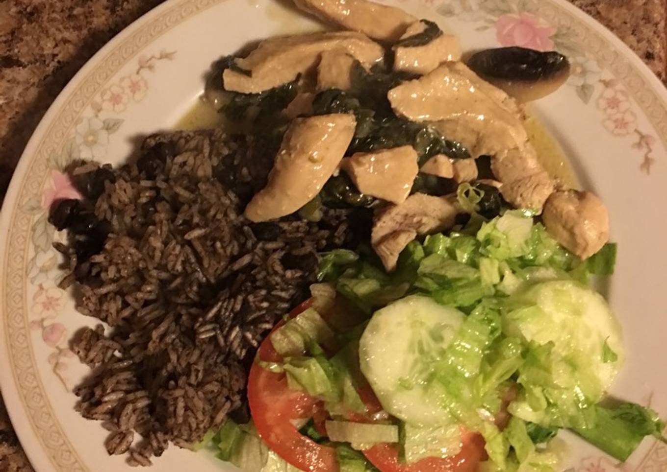 Pollo 🍗 en salsa Alfredo
