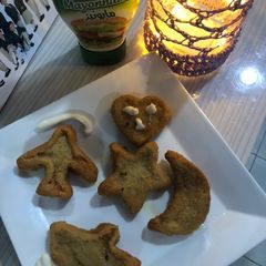 A picture of Cheese nuggets.
