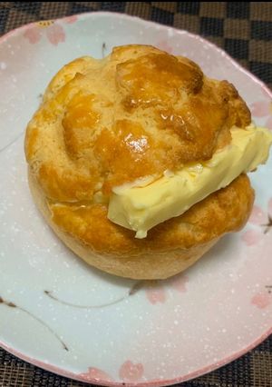 氣炸鍋♥冰火菠蘿油 的食譜成品照片