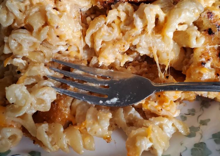 How to Prepare Super Quick Homemade Cream Cheese Baked Pasta