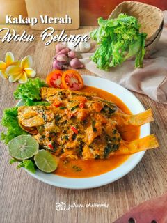 Foto resep Kakap Merah Woku Belanga