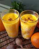 Gyömbéres-narancsos, 🍊 sárgarépakrémleves! 🥕 VEGÁN