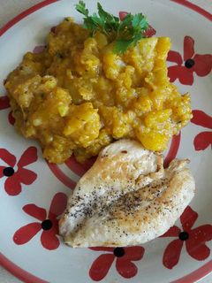 Una foto de Ajiaco de papas