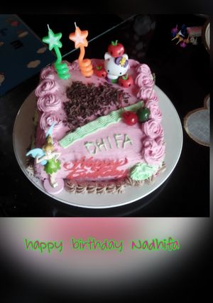 Foto resep Birthday cake