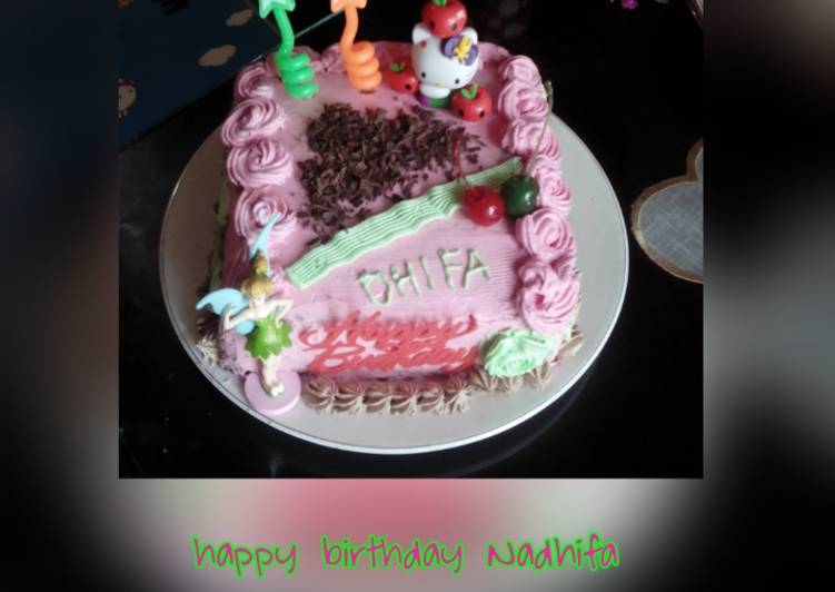 Rahasia Membuat Birthday cake yang Renyah