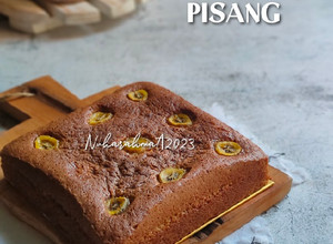 Gambar Kek Pisang Lembut Lembab dan Sedap