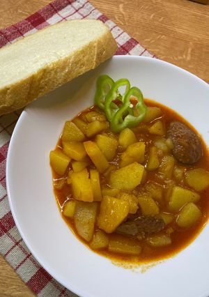 Paprikás krumpli recept fotója