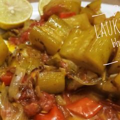 A picture of Lauki ki bhujia.