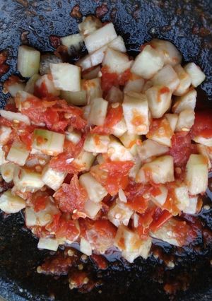 Foto resep Sambal timun