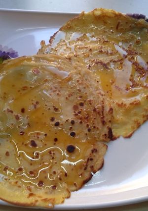 A picture of Orange pan cake.