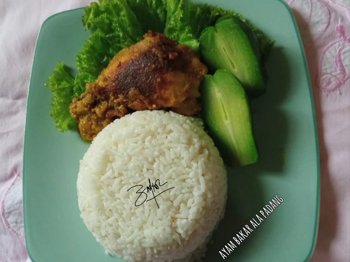 Langkah Mudah untuk Menyiapkan Resep Ayam bakar ala padang yang Uenak Anti Ribet, Mantap