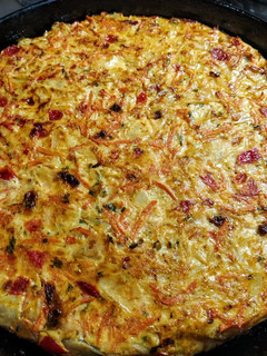 Una foto de Tortilla de vegetales