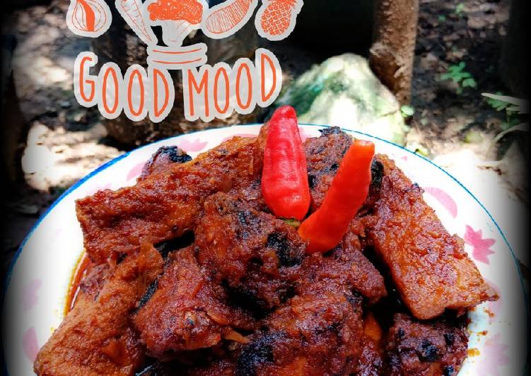 makanan Balado ikan tongkol yang mengenyangkan