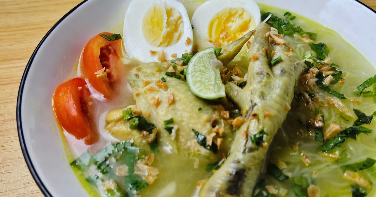 Soto Ayam (versi tanpa santan)