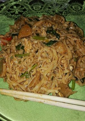 Foto resep Mie pangsit goreng