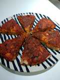 Pizza de sardinha sem glúten e sem ovos