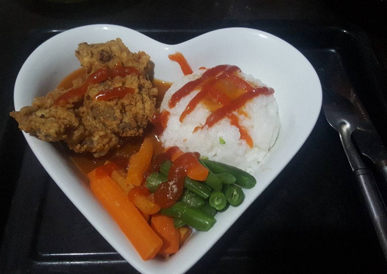 Steak daging crispy