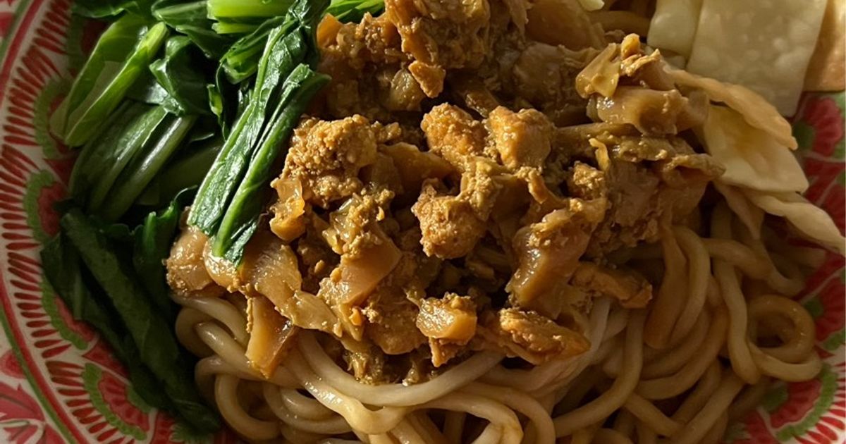 Mie ayam jamur