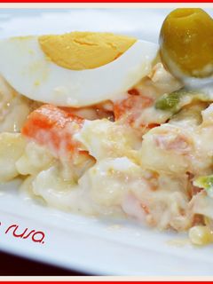 Una foto de Ensaladilla rusa. (Thermomix)
