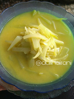 Foto resep Lodeh Labu Siam Pepaya Muda simple pakai bumbu racik (MPASIable)
