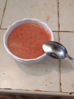 Una foto de Gazpacho andaluz
