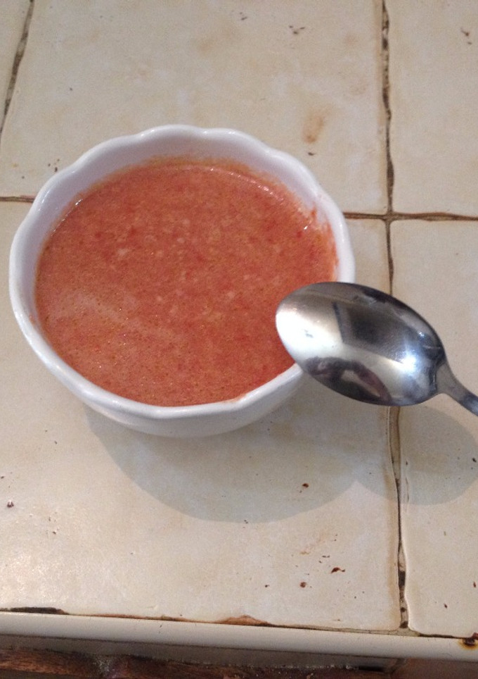 Una foto de Gazpacho andaluz