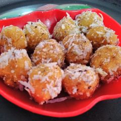 Mango Coconut laddu A picture of Mango Coconut laddu.