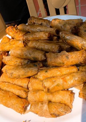 Hình của món Chả nem.