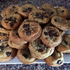 A picture of Chocolate chip cookies.