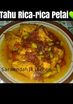 Foto resep Tahu Rica-rica Petai💚