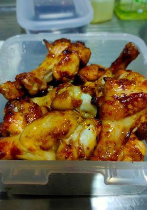 รูปของ ไก่ย่างซอสศรีราชา by Air fryer