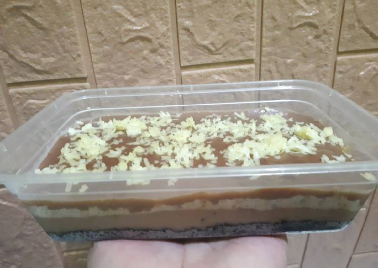 TERUNGKAP! Begini Cara Membuat Dessert box oreo regal cream cheese coklat Spesial