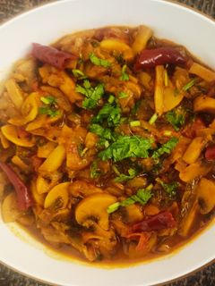 காளான் பள்ளிபாளையம் ஃபிரை (Mushroom Pallipalayam fry) செய்முறை முக்கிய புகைப்படம்