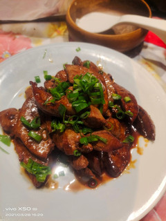 醬燒豬肝 的食譜成品照片