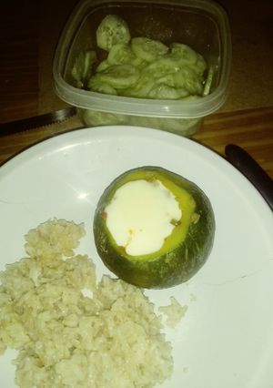 Una foto de Zapallitos rellenos