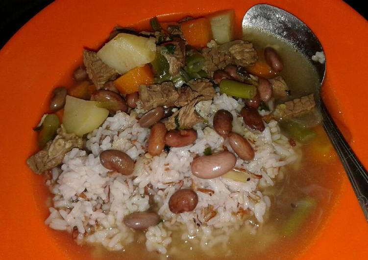 Sup Daging & Kacang Merah (Brenebon) Endesss