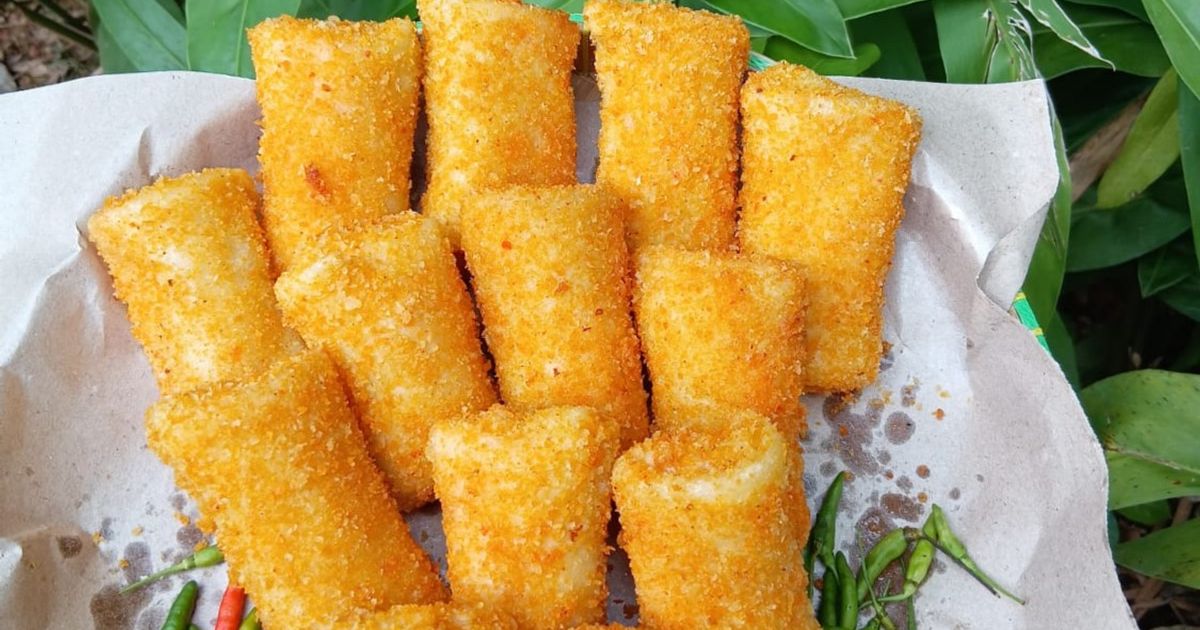 Risol dari telur dan ayam punjungan saus mayo