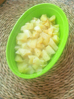 Una foto de Patatas al microondas