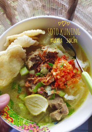 Foto resep Soto kuning