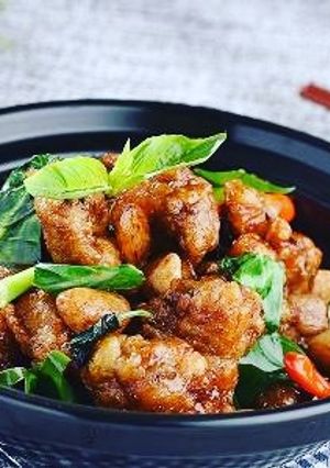Hình của món Gà ba ly.