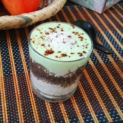 Oats guava parfait A picture of Oats guava parfait.