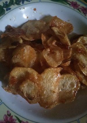 Foto resep Keripik Kentang pedas Manis