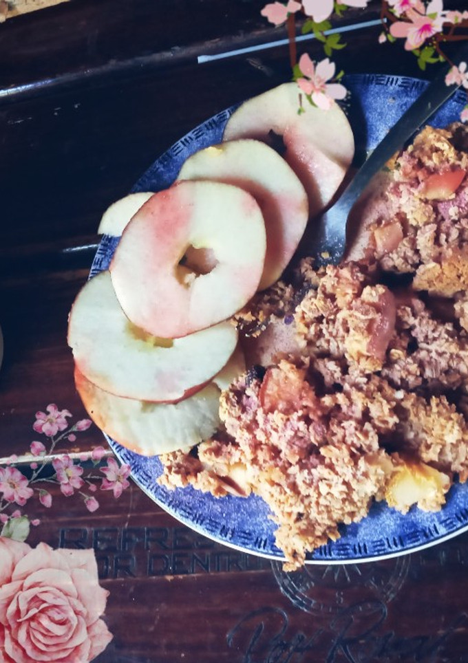 Una foto de °•○Avena de manzana al horno○•°