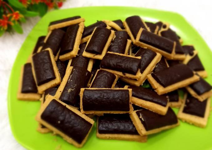 Bagaimana Menyiapkan Stik chocolate cookies yang Enak Banget