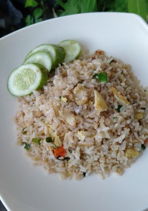 Foto resep Nasi goreng sederhana