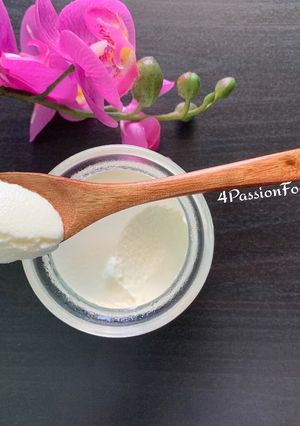 Une photo de Yaourt à la fleur d’oranger @4PassionFood #cuisinedumonde