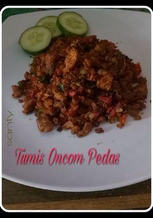 Foto resep Tumis Oncom Pedas