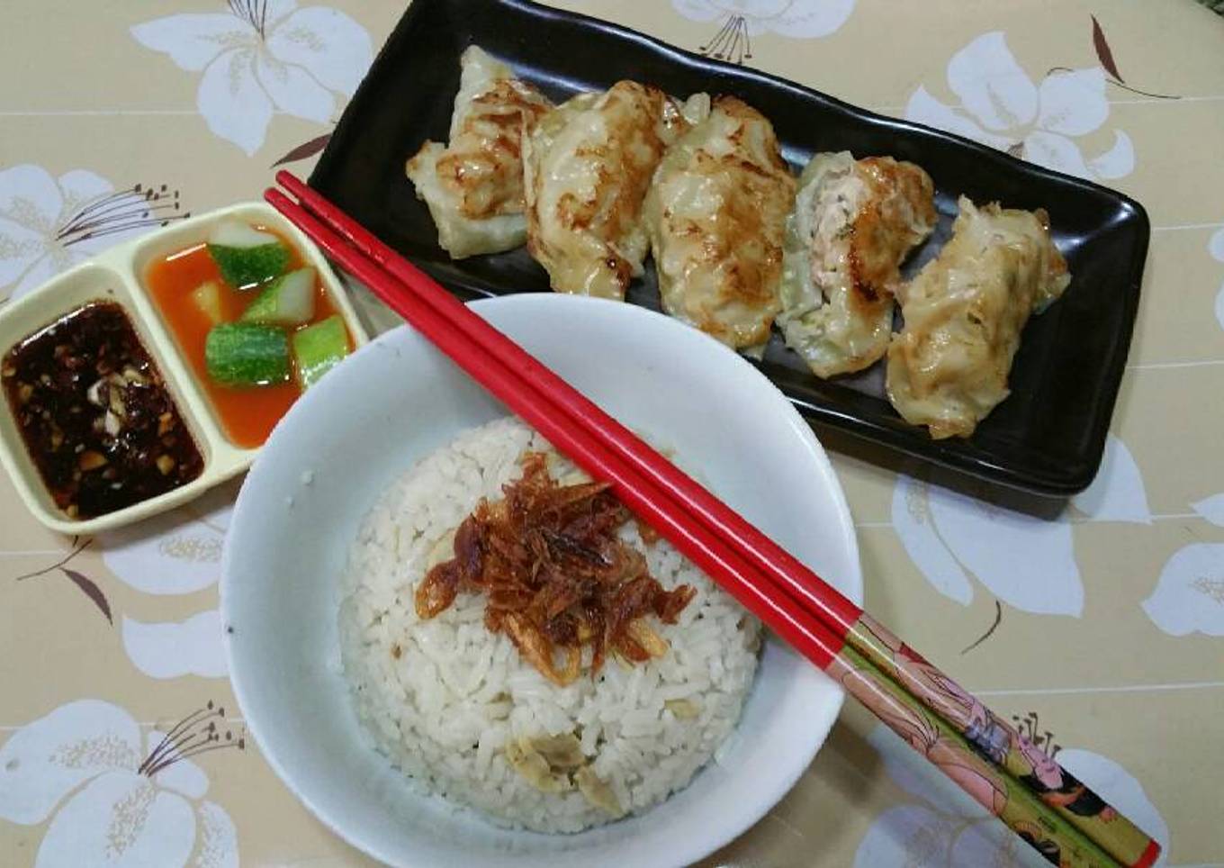 Nasi Hainam Ayam (Rice Cooker)