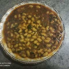 A picture of Lobia Daal.