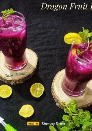 A picture of Dragon Fruit Lemonade.